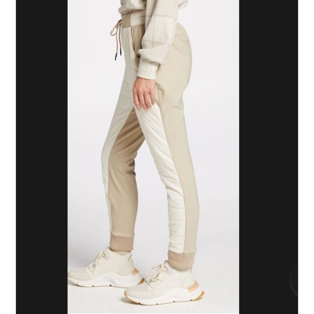 Alpine Design Womens Quilted Jogger‎ Pants White Beige Size XXL Outdoor NWT